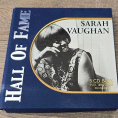 Sarah Vaughan - Hall of Fame 5 CD Boxset with 40 page booklet