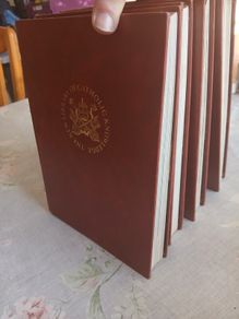 Vintage New Library of Catholic Knowledge Volumes I-IV Red Hardcover Rare Books 1965