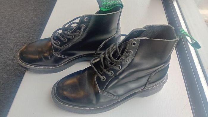 Solovair black ankle boots, 37, excellent condition