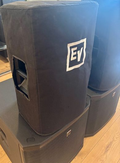 Electro-voice Etx-12p + Ev Etx-15sp + Covers