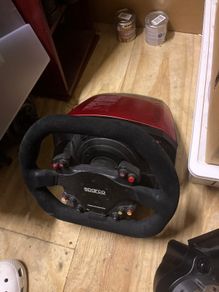 Thrustmaster TS-XW w/ Sparco wheel, 3 piece pedals and Logitech shifter