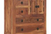 Sideboard 62x30x75 cm Solid Acacia Wood