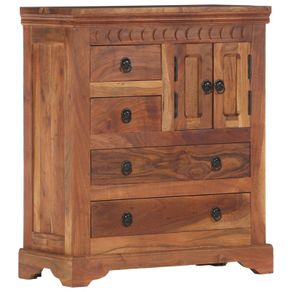 Sideboard 62x30x75 cm Solid Acacia Wood