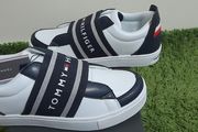 Tommy Hilfiger Unisex Leather Footwear low cut sneaker UK-7/EUR-41 Style:T3B4-30508-0744X007 blue/white-2024