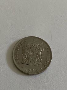 1970 South African 10 cents