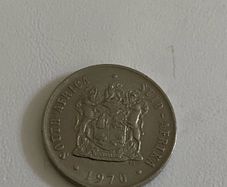 1970 South African 10 cents
