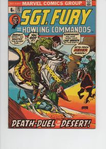 Sgt. Fury #107 (1972) Marvel Bronze Age Comic