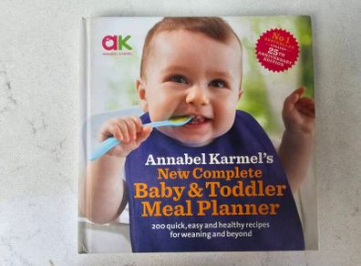 Annabel Karmels Baby & Toddler Meal Planner Book