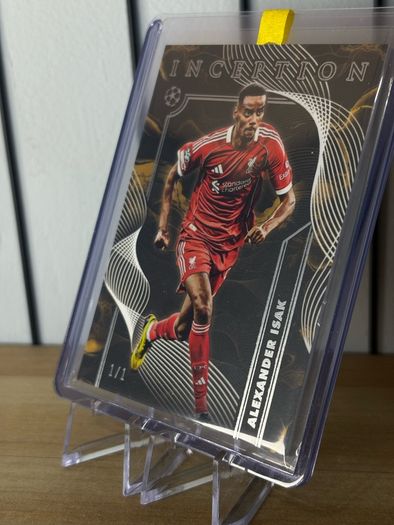 Topps inception Alexander Isak case hit 1/1