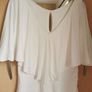 NEW - Karen millen white top UK 10 Image 2