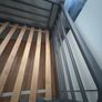 IKEA SVARTA grey/silver metal daybed Image 3