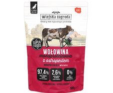 Country of Animals MONOPROTEIN Beef with Thistle wet food for adult dogs 500g
