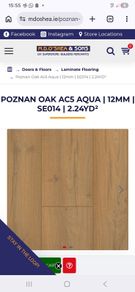 Laminate floorboards