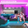 LED Strip Lights 10M (1X10M) APP Control Colour Changing LED Lights with Remote, Music Sync Built-in Mic, SMD RGB Light Strips RGB Image 4