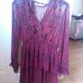 Zara girl ruffled leopard dress, 11-14yr Image 7