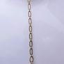 Vintage PILGRIM - FAVOURITES 3 Charm Necklace Brown & Gold BNWT Image 4