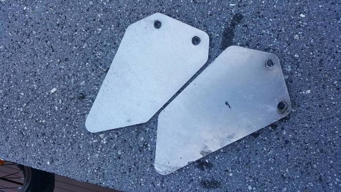 Honda CBR heel guards