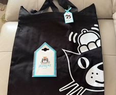 Jellycat 25th Anniversary Tote Bag and Jellycat Jack Pin
