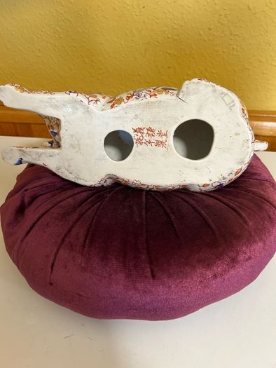 Antique Imari Porcelain Resting Pig