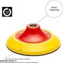 Glass Polish 12639 Rotary Sander Backing Pad, Rotary Polisher Backer with Hook and Loop | Thread: M14x2 | 115mm Image 2