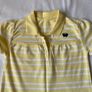 Brand New Girl's Yellow & White Pique Polo Dress | Size 2-3 years Image 2