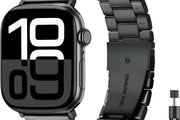 Compatible for Metal Apple Watch Straps 46mm 45mm 44mm 49mm 42mm 41mm 40mm 38mm Men, Business Stainless Steel Bands for iWatch Ultra 3/2/1,SE3,Series 11 10 9 8 7 6 5 4 3 2 1