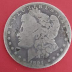 1894  "O" American Morgan Silver Dollar 90% Silver coin