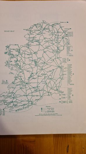 1966 See Ireland Adevrtising Tourist Book. The Scenic, Cultural And History. First Edition. Large Volume Book In Very Good Condition.