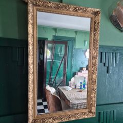 Mirror Vintage ornate Gold framed vintage mirror