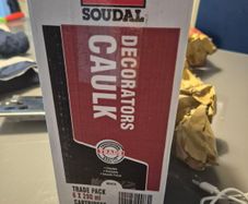 3 x Caulk