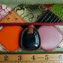Vintage TEMANLI PATCHWORK WALLET - Ladies Genuine Leather Tri-Fold Wallet - Multi-Color Patchwork - By Temanli Image 8