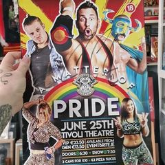 Colt Cabana & Mr. Anderson Signed OTT Posters