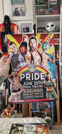 Colt Cabana & Mr. Anderson Signed OTT Posters