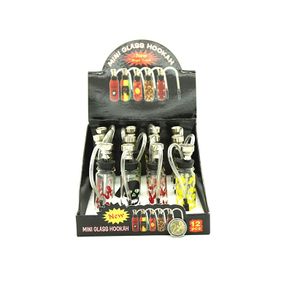Single Mini Glass Hookah Free Postage