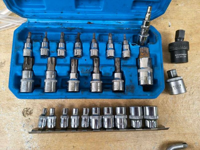 Torx & Allen Keys, Socket Sets, Oil Filter Wrench + More