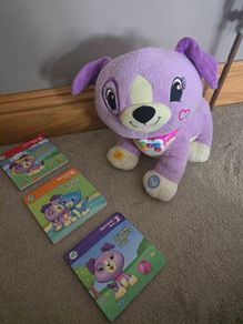 Leap Frog Violet teddy