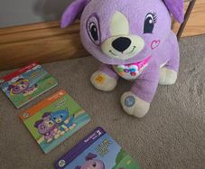 Leap Frog Violet teddy