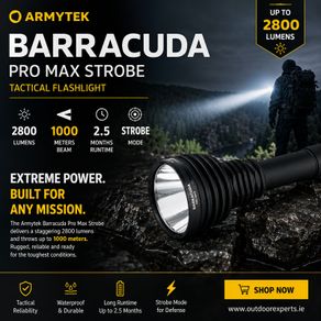 Tactical Flashlight - 2800 LM 1000 Meters Beam