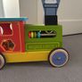 Toy sit on train with activities for toddler Image 2