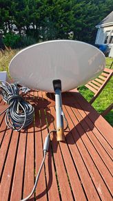 Starlink Gen 1 Components. Circular Dish, Power Supply, Router (Bundle or Individual)
