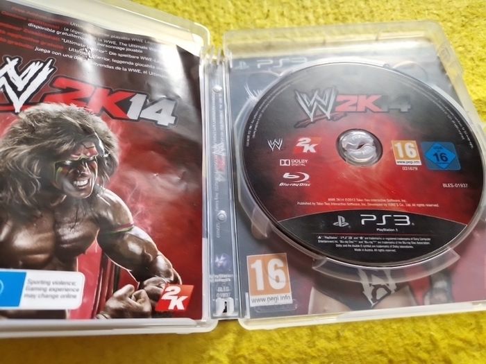 W14 Wresting  2014 PlayStation3 Ps3 games Original