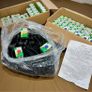 CESCO Heavy Duty Outdoor Commercial Festoon Lights Set (approx 50m Cable + 115 LED Bulbs) Image 2