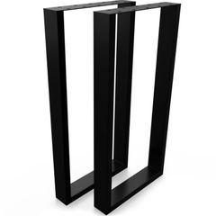 Metal black table legs