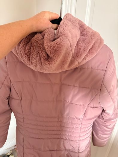 Laura Jo Pink Puffa Coat