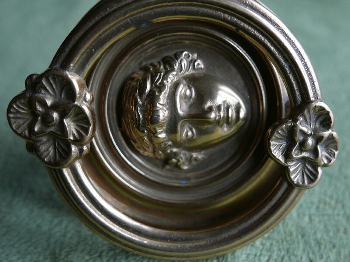 Antique  Heavy Brass Door Knocker