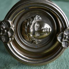 Antique  Heavy Brass Door Knocker