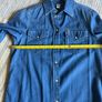 LIU : JO denim shirt size S  uk 8-10 . Image 10