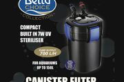 Betta Choice 700 UV Canister Filter
