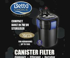 Betta Choice 700 UV Canister Filter
