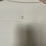 White heavy Outline zip up jacket size 8 Image 6
